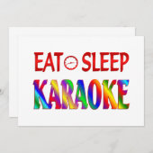 Eat Sleep Karaoke (Front/Back)