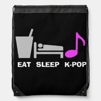 Eat Sleep Kpop Bag (dark)