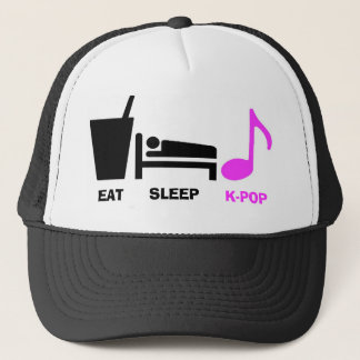Eat Sleep Kpop Hat