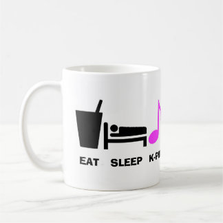 Eat Sleep Kpop Mug