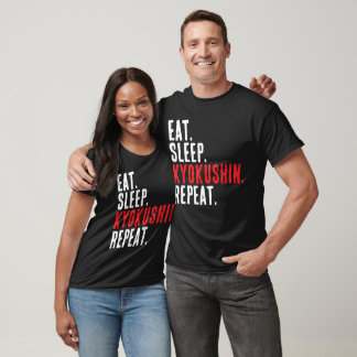 Eat Sleep Kyokushin Repeat T-Shirt