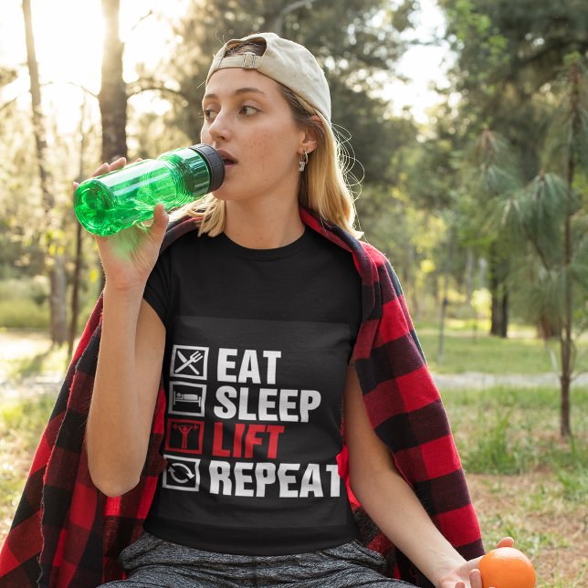 Eat Sleep Life Repeat T-Shirt (Creator Uploaded)