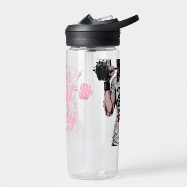  Eat Sleep Lift Repeat – Gym Addict  Water Bottle (Left)