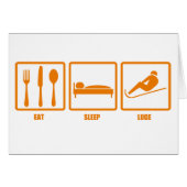 Eat Sleep Luge (Front Horizontal)