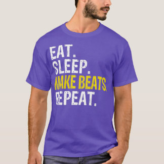 Eat Sleep Make Beats Repeat Music Gift T-Shirt