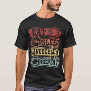 Eat Sleep Mandocello Repeat T-Shirt
