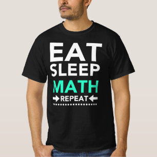 Eat Sleep Math Repeat T-Shirt