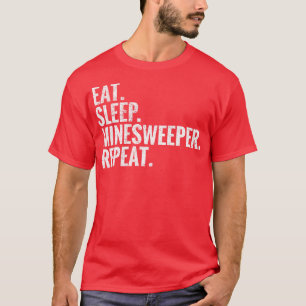 Eat Sleep Minesweeper Repeat T-Shirt