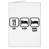 EAT, SLEEP, MORE SLEEP (Front)