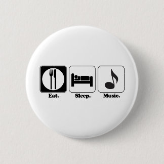 eat sleep music button
