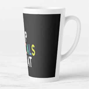 Eat Sleep Musicals Repeat, Broadway Acting Gifts Latte Mug