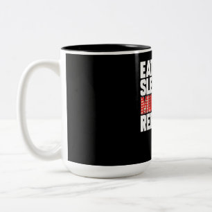 Eat Sleep Musicals Repeat Broadway Actor Actress Two-Tone Coffee Mug