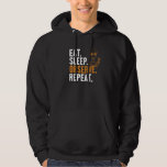 Eat Sleep Observe Repeat Alien Ufo Conspiracy Alie Hoodie
