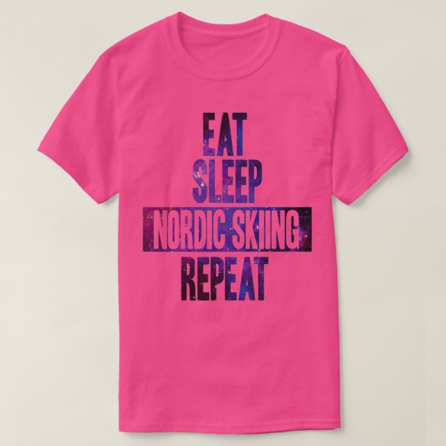 Eat sleep Ocean Rowing repeat T-Shirt (Design Front)