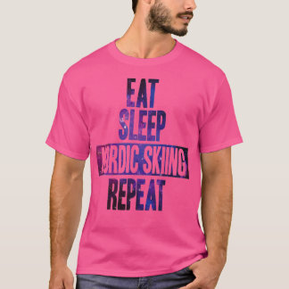 Eat sleep Ocean Rowing repeat T-Shirt