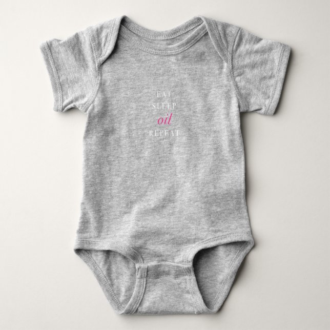 Eat, Sleep, Oil, Repeat - Dark T-Shirt (Front)
