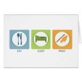 Eat Sleep Paint (Front Horizontal)