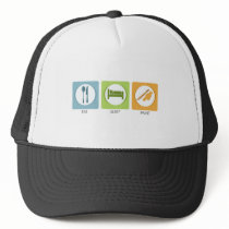 Eat Sleep Paint Trucker Hat