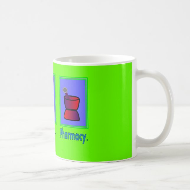 Eat Sleep Pharmacy  Pharmacist Gifts Coffee Mug (Right)