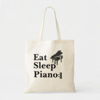 Eat Sleep Piano Repeat Grand Piano Pianist Teacher