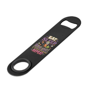 Eat Sleep Pickleball Repeat Pickleball Bar Key