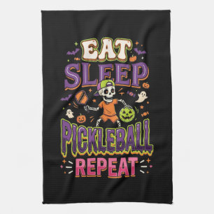 Eat Sleep Pickleball Repeat Pickleball Kitchen Towel