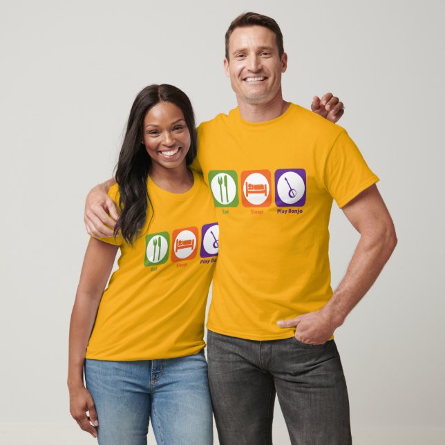 Eat Sleep Play Banjo T-Shirt (Unisex)