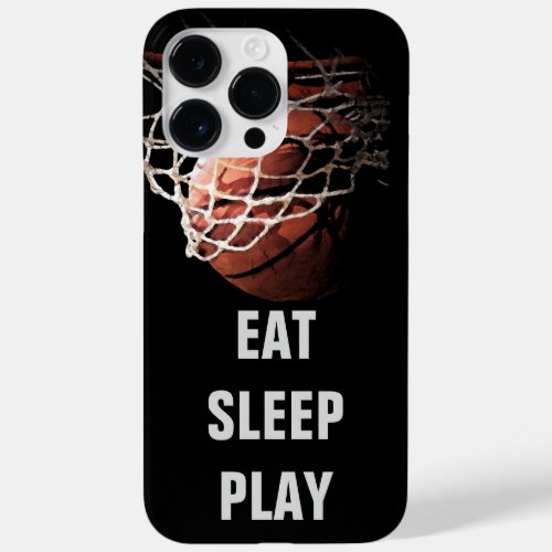 Eat Sleep Play Basketball Case_Mate iPhone 14 Pro Max Case