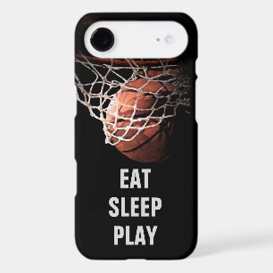 Eat Sleep Play Basketball iPhone 17 Air Case