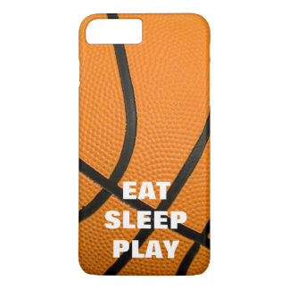 Eat Sleep Play Basketball Motivational iPhone 8 Plus/7 Plus Case