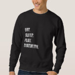 eat sleep play biathlon sweatshirt