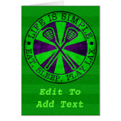 Eat, Sleep, Play Lacrosse (Front)