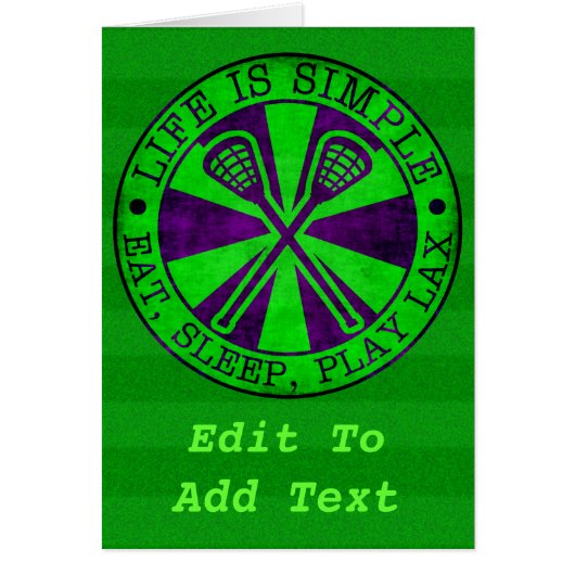 Eat, Sleep, Play Lacrosse (Front)