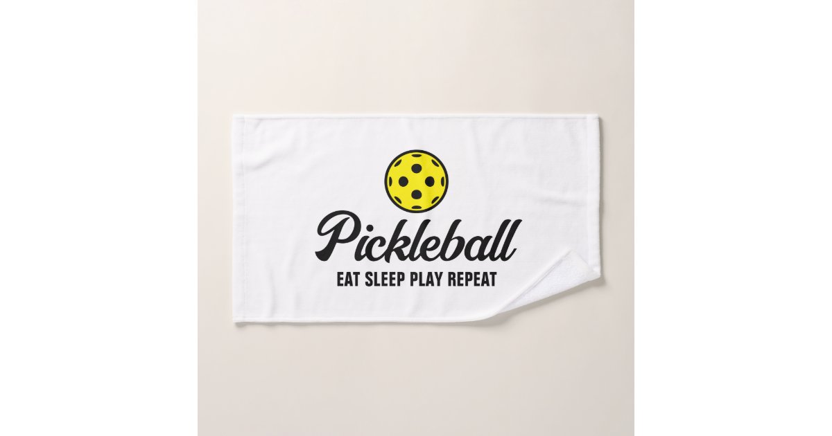 LEVLO Pickleball Socks Sports Lovers Gift Eat Sleep Picklebaâ