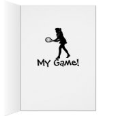 Eat Sleep Play TENNIS - Do It Again Cards (Inside (Right))