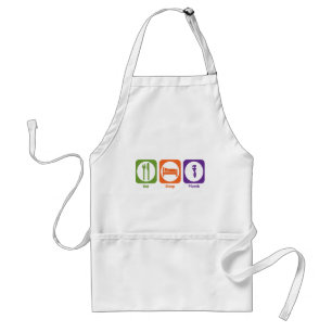 Eat Sleep Plumb Adult Apron