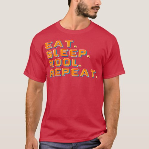 Eat Sleep Pool RepeatTShirt 1 T_Shirt