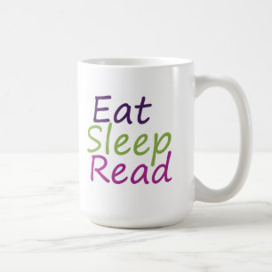 Eat Sleep Read Coffee Mug