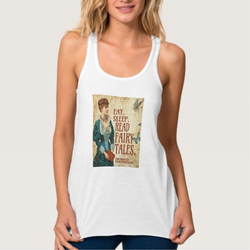 Eat Sleep Read Fairy Tales Tank Top