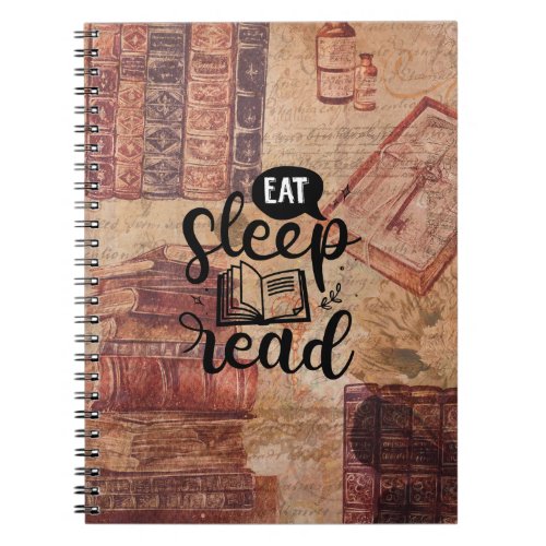 Eat Sleep Read Notebook