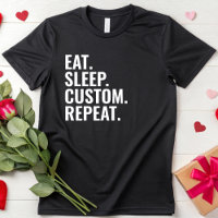 Eat Sleep Repeat Custom City Name Game Jumper