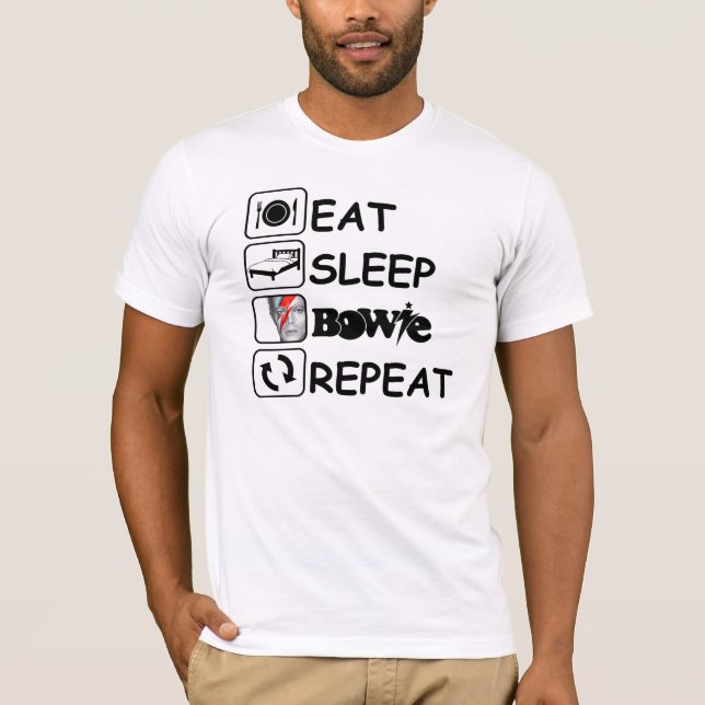 Eat Sleep Repeat T-Shirt (Front)