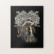 Eat, Sleep, Ride Biking Jigsaw Puzzle Eat, Sleep, Ride Biking Jigsaw Puzzle