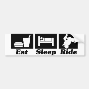 Eat Sleep Ride Sticker