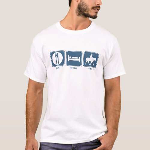 eat sleep ride T_Shirt