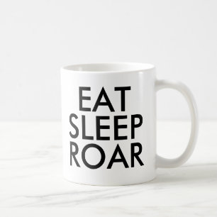 Eat Sleep Roar Dinosaur mug   Cute Saying Kids Mug
