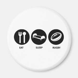 Eat Sleep Rugby Magnet