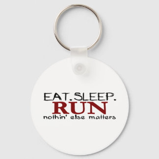 Eat Sleep Run Keychain