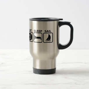 Eat Sleep Sail Travel Mug