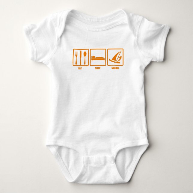 Eat Sleep Sailing T-Shirt (Front)